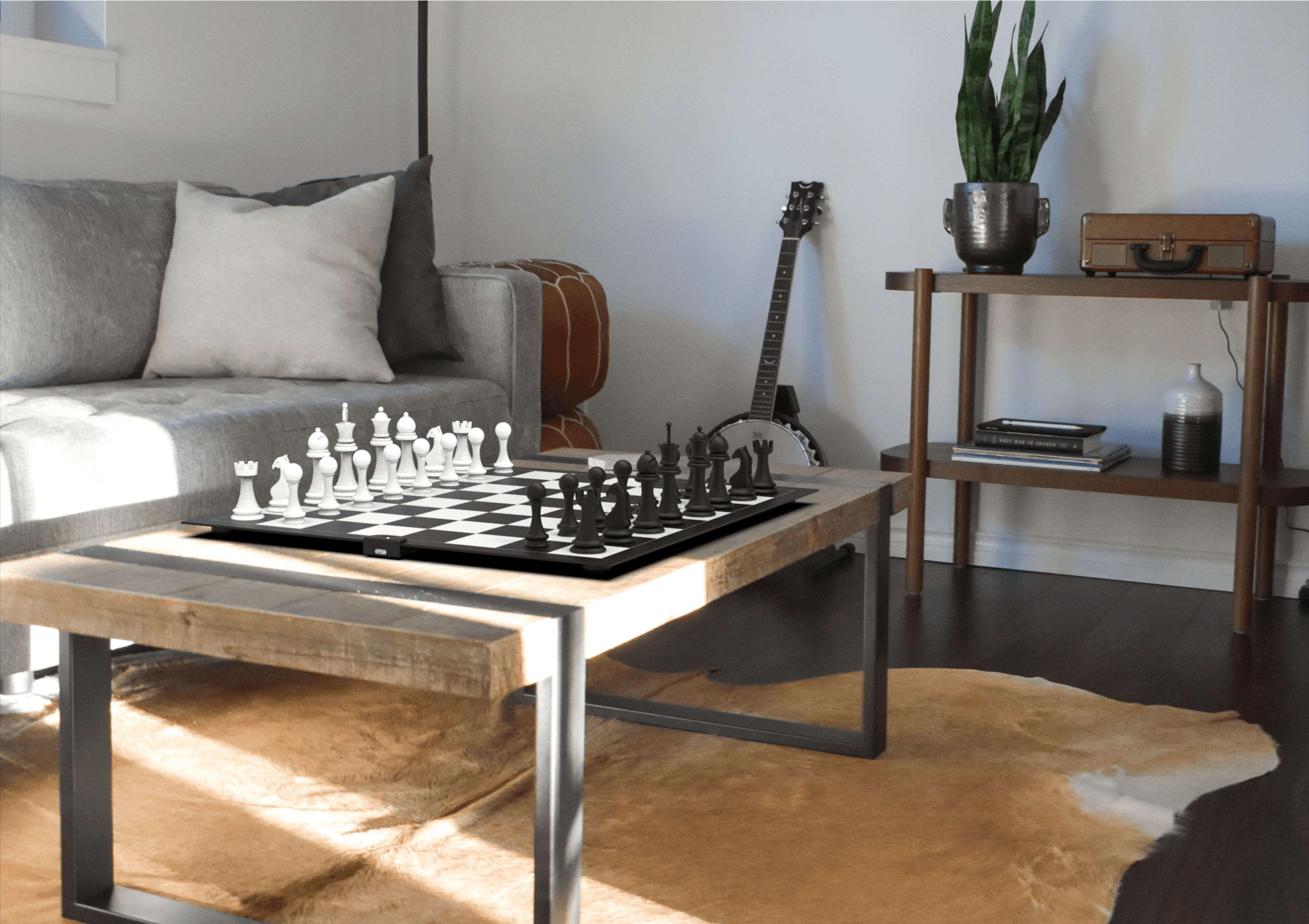 Chessboard lifestyle view